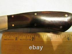 Handmade Knife. Dan Owens Semi Skinner. Unused. Excellent