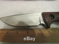 Handmade Knife Jim Behring Treeman Recon Hunter + Stag Bottle Opener. Mint