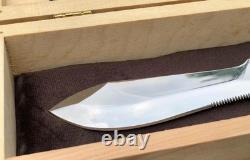 Handmade PUMA Hunter Replica Knife-German Style Fixed Blade with Stag Handle BOX