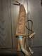 Handmade STAG HANDLE KNIFE TURQUOISE Sheath 9 which holder READ