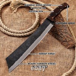 Handmade Viking Machete Knife Survival Machete ideal for Hunting and Outdoor Use