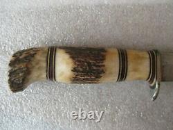 Harry Morseth vintage stag hunting knife