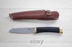 Hattori 3717 VG-10 Tanto Fixed Blade Knife Ebony Wood Handle Seki Japan M18