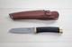 Hattori 3717 VG-10 Tanto Fixed Blade Knife Ebony Wood Handle Seki Japan M18