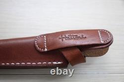 Hattori 3717 VG-10 Tanto Fixed Blade Knife Ebony Wood Handle Seki Japan M18