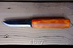 Helle Viking Saga Siglar Knife Carbon Steel Norway