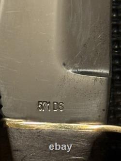 Hen & Rooster Solingen Germany Fixed Blade Knife Vintage