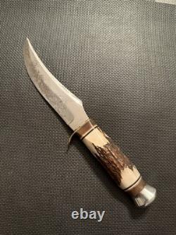 Hen & Rooster Solingen Germany Fixed Blade Knife Vintage