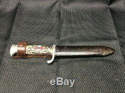 Hitler Youth Knife Scout with Scabard-FREE SHIPPING! -196954-1D