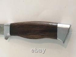 Hjortekaer / Denmark Stainless Fixed Blade Hunting Sheath Knife Rare