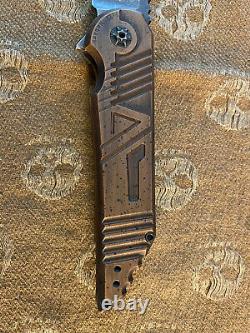 Hoback Knives Limited Edition Agency Arms Kwaiback Knife. Rassenti, Hinderer
