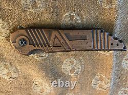 Hoback Knives Limited Edition Agency Arms Kwaiback Knife. Rassenti, Hinderer
