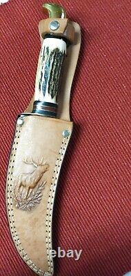 Hoffritz Solingen German original Buffalo Skinner Knife
