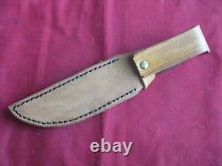 Hoffritz Solingen Germany Vintage Fixed Blade Hunting Bowie Knife