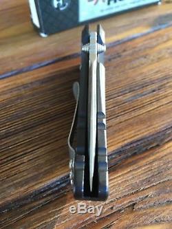 Hogue Knives EX01 Knife Black Aluminum Handle Drop Point (3.5 Tumble Plain)