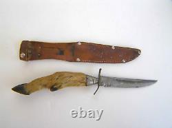 Hubertus Hoof Knife Fixed Blade stag deer knife
