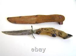 Hubertus Hoof Knife Fixed Blade stag deer knife
