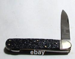 Hubertus Solingen Germany Hunting Back Lock Folding Pocket Knife