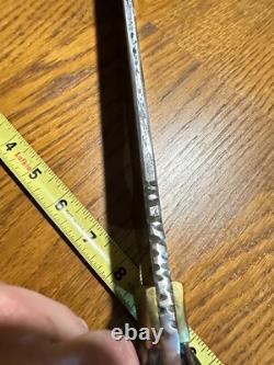 Huge 12 Blade Vintage JACOBS CUSTOM Bowie Hunting Knife