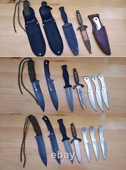 Huge Lot of Fixed Blade Knives. Approx 51 knives included