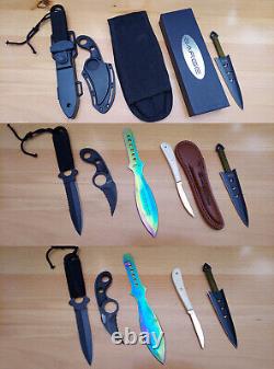 Huge Lot of Fixed Blade Knives. Approx 51 knives included