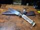 Hunter Fixed Blade Knife With Stag Handle. Custom Blade By Daniel Tokar