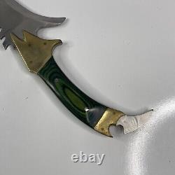 Hunting Knife Alligator Alley CW-212GPW Frost Cutlery Chipaway Surgical Steel