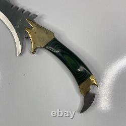 Hunting Knife Alligator Alley CW-212GPW Frost Cutlery Chipaway Surgical Steel