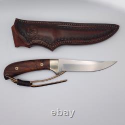 Hunting knife Hand-made fixed blade JANTZ high carbon stain resist steel blade