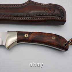 Hunting knife Hand-made fixed blade JANTZ high carbon stain resist steel blade
