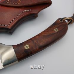 Hunting knife Hand-made fixed blade JANTZ high carbon stain resist steel blade