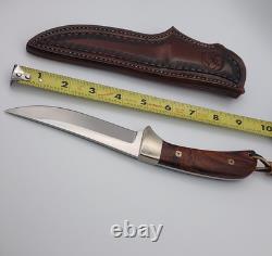 Hunting knife Hand-made fixed blade JANTZ high carbon stain resist steel blade