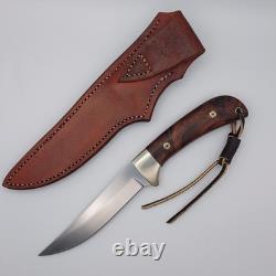 Hunting knife Hand-made fixed blade JANTZ high carbon stain resist steel blade