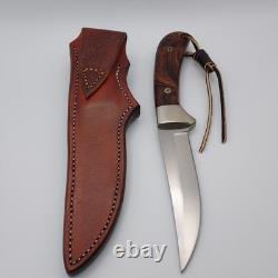Hunting knife Hand-made fixed blade JANTZ high carbon stain resist steel blade