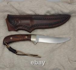 Hunting knife Hand-made fixed blade JANTZ high carbon stain resist steel blade
