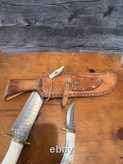 Hunting knives antler
