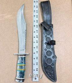 IMPACT CUTLERY WHOLESALE LOT of 10 LARGE FIXED BLADE KNIVES All With CRACK Handles