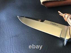 Ichiro Hattori H-700 Hunting Knife Vintage Rare Unused Seki Japan Parker Custom
