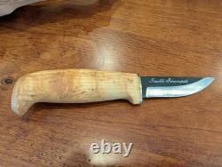 Iisakki Järvenpää Puukkos Lot Of 3. Used Nice Hunting Knife Bushcraft Knives