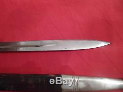 Imperial German Triple Etched Hunting Dagger/Scabbard & Skinning knife