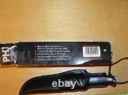 In Box Schrade Cutlery USA PH1 Pro Hunter Knife Fixed Blade with Sheath