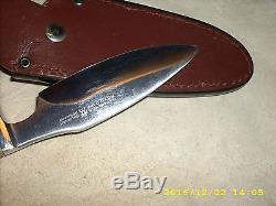 J. A. Henckels Friodur Outdoor Series Hunting Skinning Knife with Stag Handle