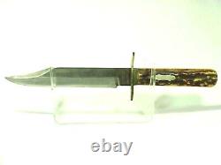 J. Russell & Co. GREEN RIVER WORKS HUNTING KNIFE With Stag Handle