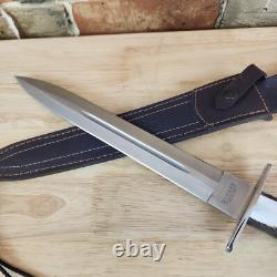 JOKER CUTLERY 16 HUGE STAG KNIFE W Sheath Factory edge