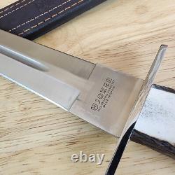JOKER CUTLERY 16 HUGE STAG KNIFE W Sheath Factory edge