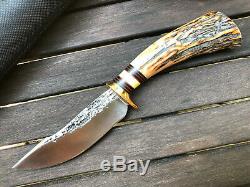 James Behring knife, Stainless Woodcraft (RARE)