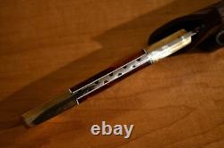 Jerry Kohls Custom FINGER GRIP SKINNER Fixed Blade Knife SS Sheath USA MADE