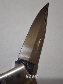 Jess Horn for Beretta Custom Series Limited Numbered Knife Moki Japan #363 NICE