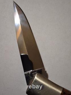 Jess Horn for Beretta Custom Series Limited Numbered Knife Moki Japan #363 NICE