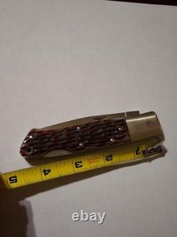 Jess Horn for Beretta Custom Series Limited Numbered Knife Moki Japan #363 NICE